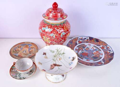 A collection of Ceramics Chinese , Japanese etc 31 cm (6).