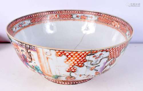 A Chinese porcelain bowl 11 x 26 cm.