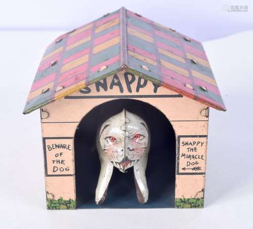 A Louis Marx & Co tin plate model of Snappy the dog 10 x...