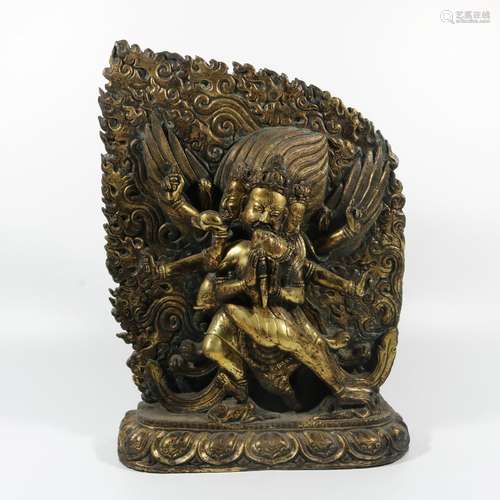 Bronze Joy Buddha