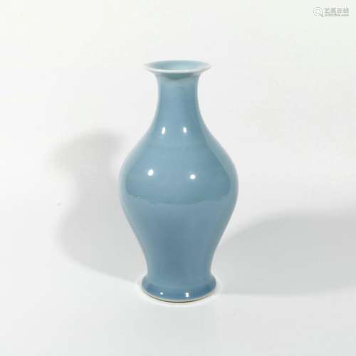 sky blue glaze bottle