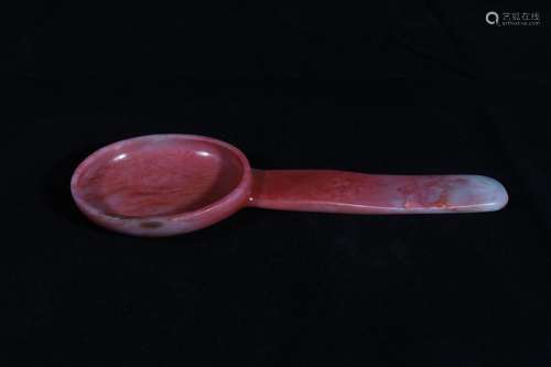 red spoon