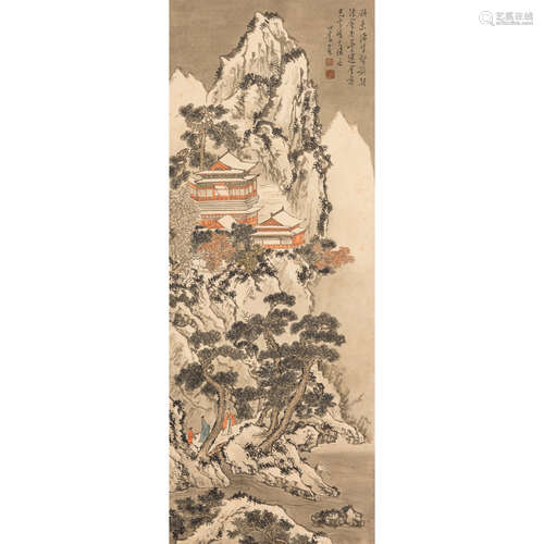 PU RU, ATTRIBUTED TO, LANDSCAPE