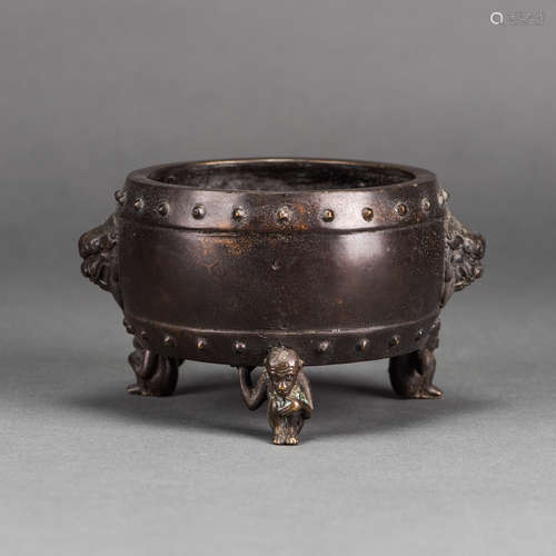 A BRONZE CENSER