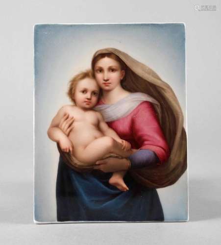 Bildplatte Sixtinische Madonna