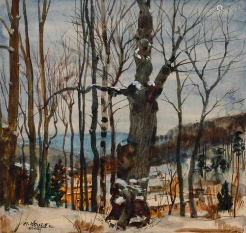 Prof. Robert Streit, Winterlandschaft