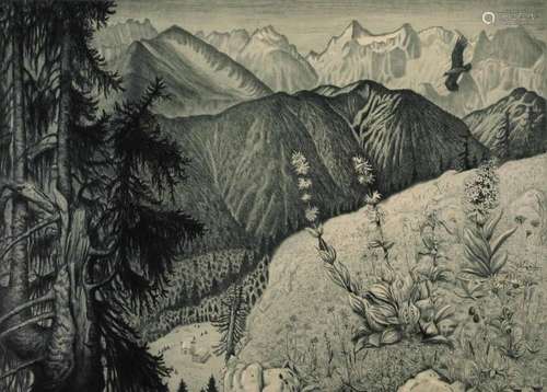 Walther Gasch, Alpenblick