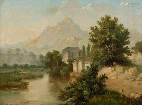 B. Wijn, Morgendliche Flussaue