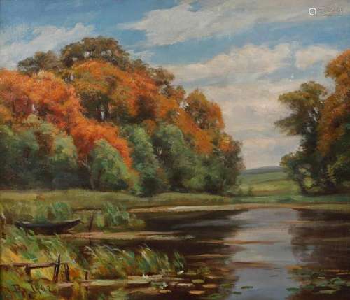 Rudolf Bissen, Herbst am See