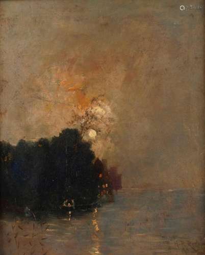 Heinrich Richard Reder, Abend am See