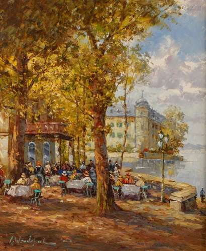 Prof. h.c. August Wendehals, Café am See