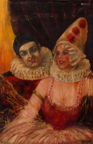 Pierrot und Colombina