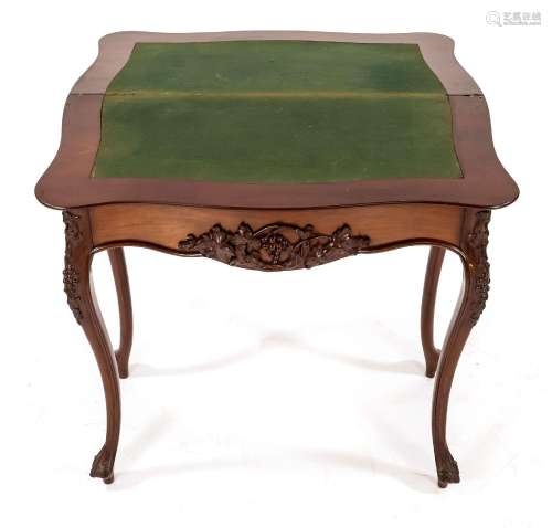 Console/play table c. 1860, solid m