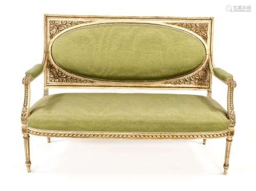 Elegant sofa in Louis Seize style,