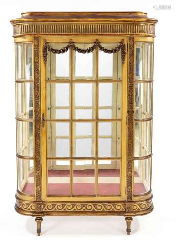 Decorative display cabinet circa 19