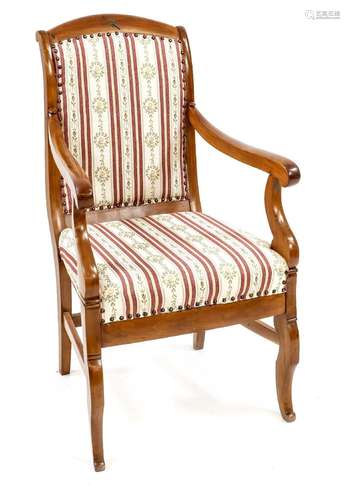 Biedermeier armchair c. 1820, solid