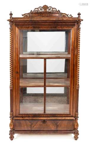 Late Biedermeier showcase c. 1850,