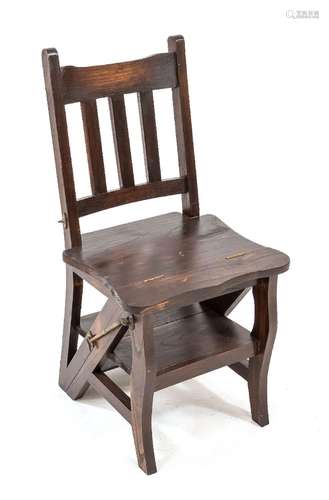 English ladder chair, 20th century,