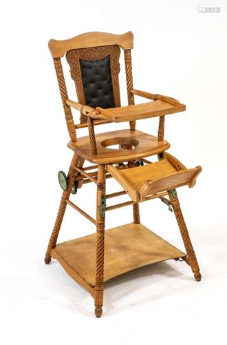 Children's high/play chair, early 2