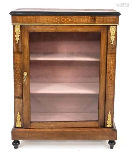 Display cabinet circa 1840, walnut