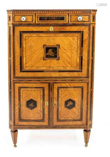 Ornamental standing secretary aroun