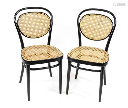 Pair of Thonet chairs, 20th century