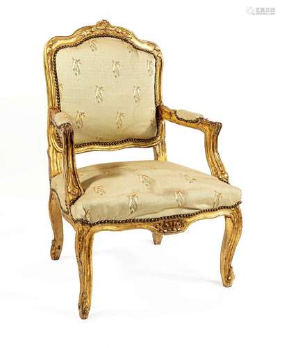 Louis Quinze style armchair, 20th c