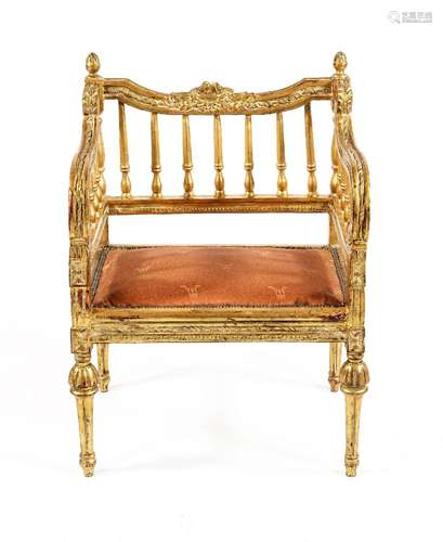 Louis-Seize style armchair, 20th ce