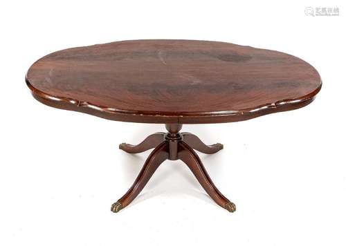 Oval table, England 20th c., solid