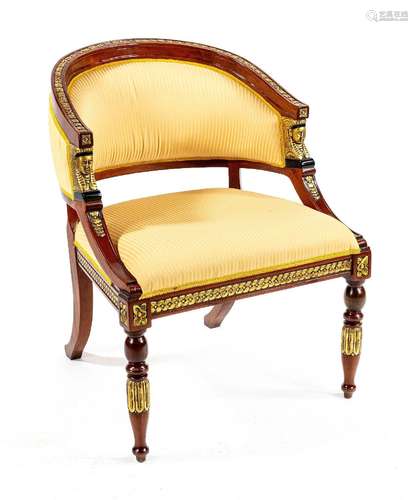 Elegant armchair in Empire style, 2