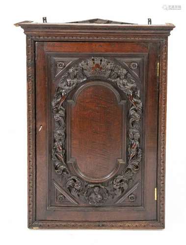 Hanging corner cupboard, 18th centu