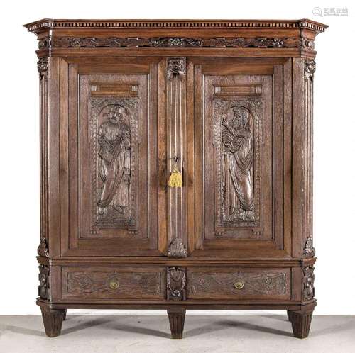 Renaissance-style cabinet, 19th cen