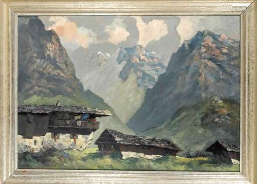 signed Hösch, southern painter c.