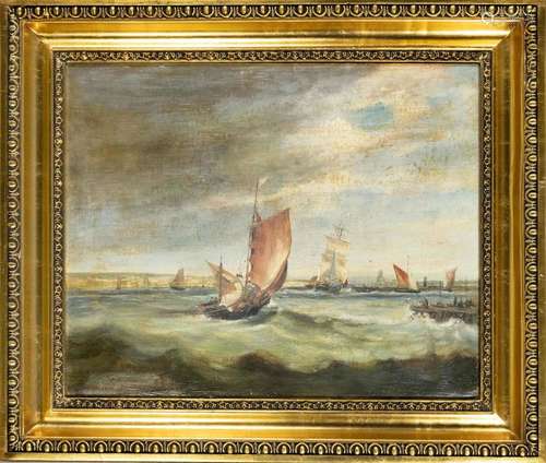 Marine painter end of the 19th cen