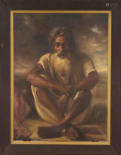 R. Bhattacharjee, Indian painter 1