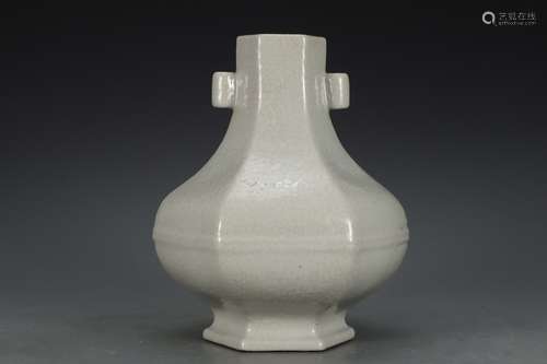 Brother Glaze Hexagonal Vase