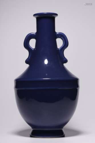 blue glaze amphora