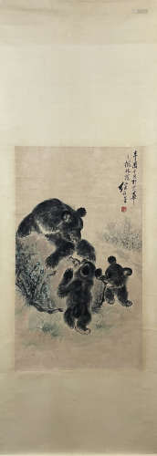 Liu Jiyou's three-foot scroll