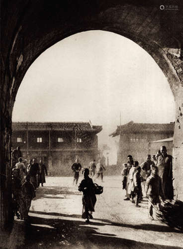 喜仁龙 1924 喜仁龙 《北京的城门与城墙》 古籍善本