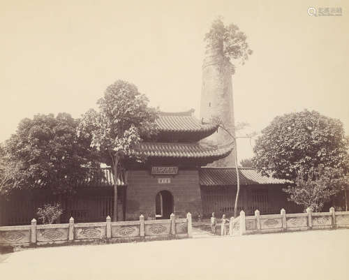 弗洛伊德、雅真照相馆 1870s 弗洛伊德、雅真照相馆 广州清真寺（3张...
