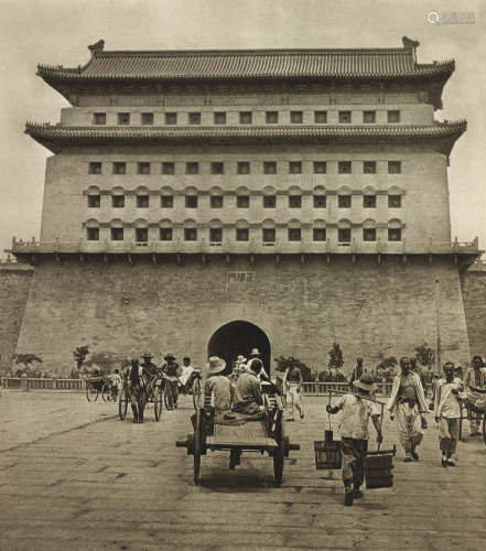 唐纳德·曼尼 1926 唐纳德·曼尼 《北京美观》平装版卷一 古籍善本