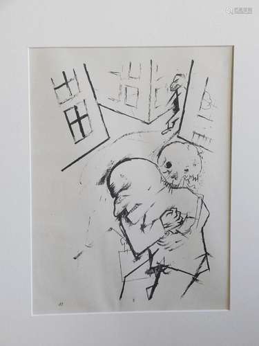 Georges Grosz(1893-1959)"Das Ende", Original Litho...