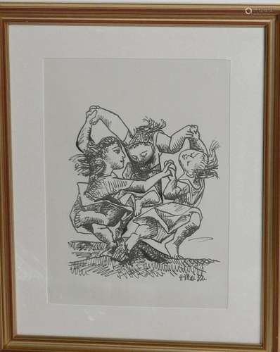 Pablo Picasso(1881-1973)"Kinderreigen",Lithographi...