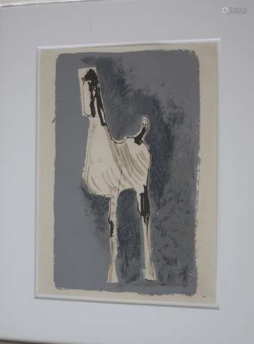 Marino Marini (1901-1980) "Cavallo(Pferd)",Lithogr...