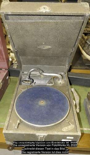 Gramophone,Typ Vedette, um 1930/40