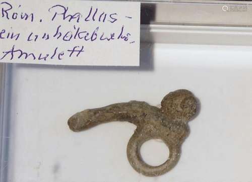 Römischer Phallus, unheilabwehrendes Amulett