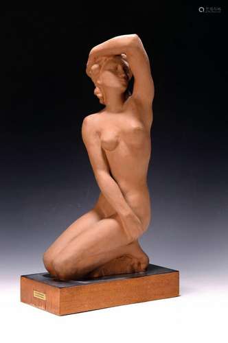 Fritz Klimsch 1870 - 1960, terracotta sculpture