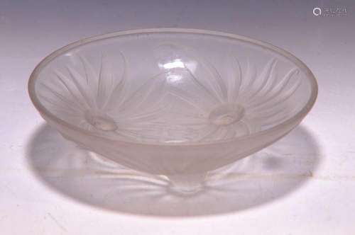 Glass bowl, George Beal, probably designed for Demond