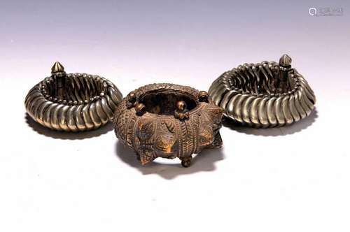 Three parts ring money, West Africa, based on the model of