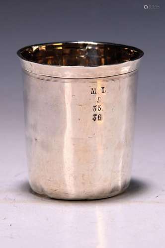 Silver beaker, Paris, around 1841-1862, Eugen Francois